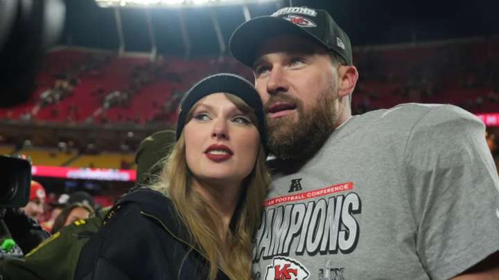 Ex-cop arrested at Taylor Swift's fiancé Travis Kelce's home after trying to serve deposition papers