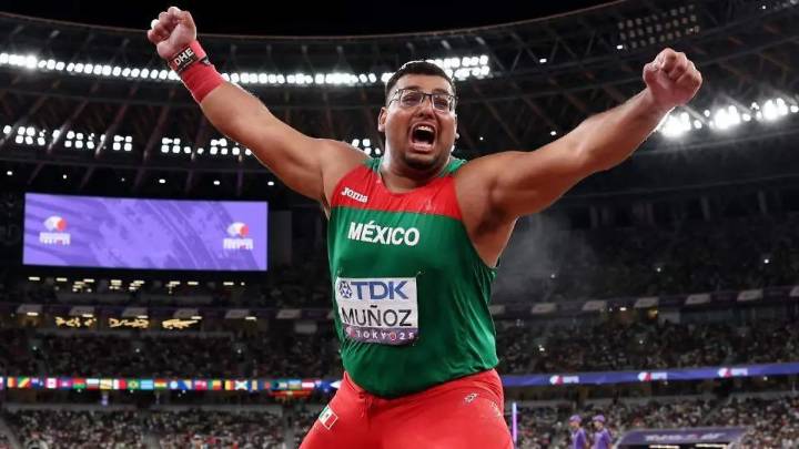 Uziel Muñoz rompe su propio récord y cosecha plata en el Mundial de Atletismo de Tokio