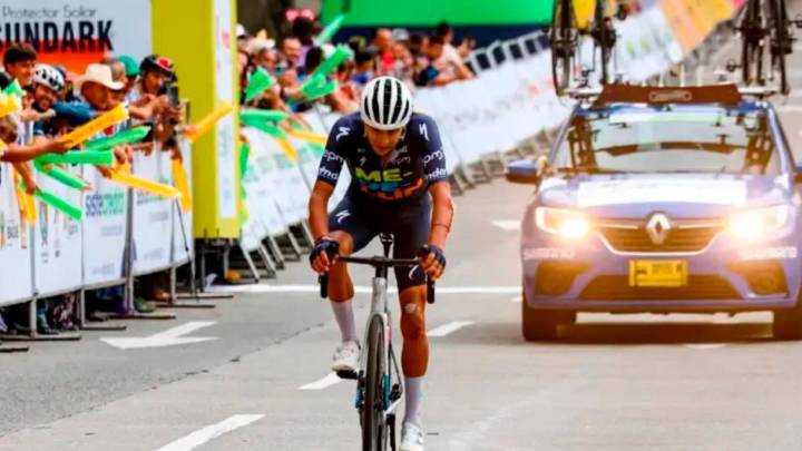 Diego Camargo, del Team Medellín, sufrió para quedarse con el título del Clásico RCN; Wilson peña ganó la novena etapa en Cali