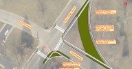 $165K going toward Carroll Parkway, West College Terrace intersection changes