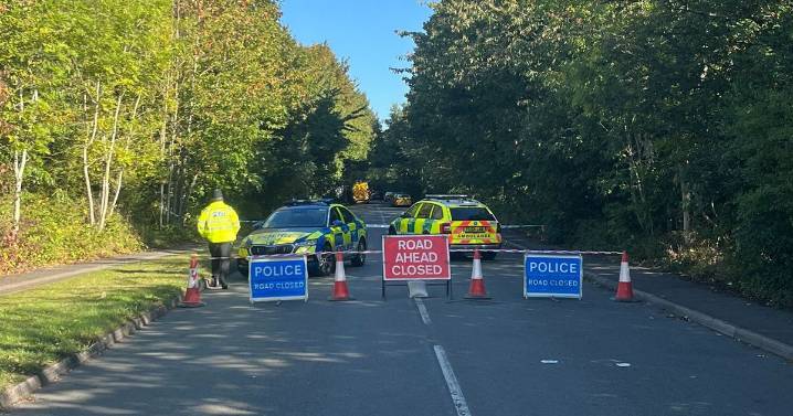 Van 'driven at Leicestershire drone factory' with people 'locked on top'