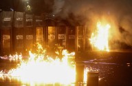 Reportan saldo blanco por marcha de Ayotzinapa en la CDMX