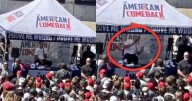 Filtran videos del disparo que recibió Charlie Kirk en un acto público en EU