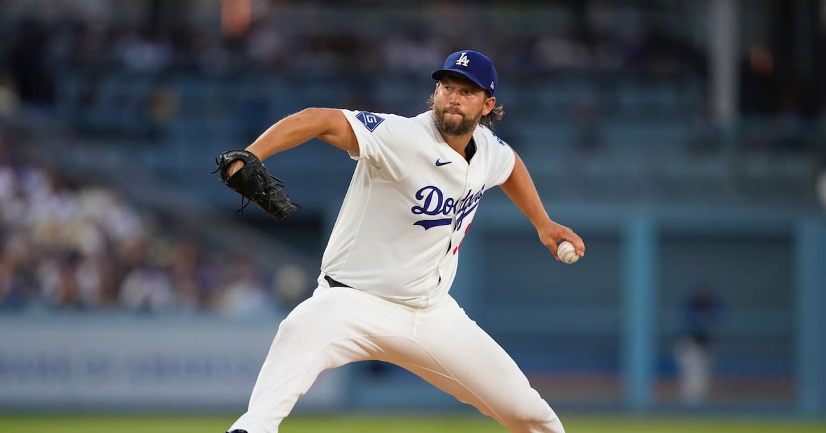 Clayton Kershaw, legendario pitcher de los Dodgers, anuncia su retiro tras 18 temporadas