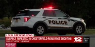 Suspect arrested in Chesterfield road rage shooting