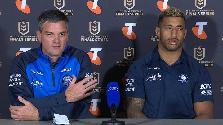 NRL 2025: Cameron Ciraldo has no regrets, press conference, Lachlan Galvin, Bailey Hayward, Bulldogs vs Panthers, semi