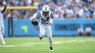 'Lightning in a bottle:' How Kenny Moore II's pick-six set tone in Colts' emphatic win over Titans