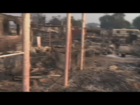 California Wildfires: Destruction in Historic Gold Rush Town