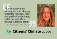 Citizens Addressing our Changing Climate: Preserving angling in our waters