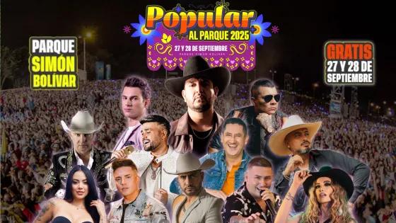 Bogotá vibra con el Festival Popular al Parque 2025 este fin de semana