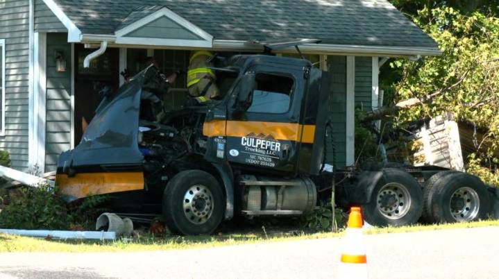 Truck crashes into Germantown home