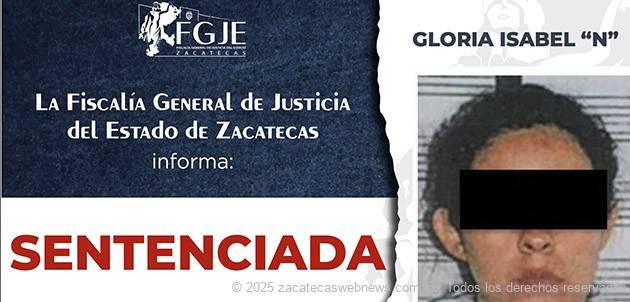 GABRIELA ES SENTENCIADA A 12 AÑOS DE PRISIÓN POR LOS DELITOS DE HOMICIDIO Y ASOCIACIÓN DELICTUOSA
