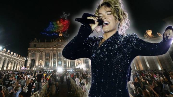Karol G fue la representante latina de concierto en el Vaticano