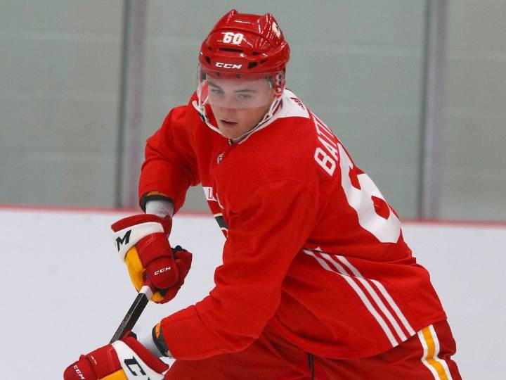 Why Flames prospect Jacob Battaglia believes he’s on the right path