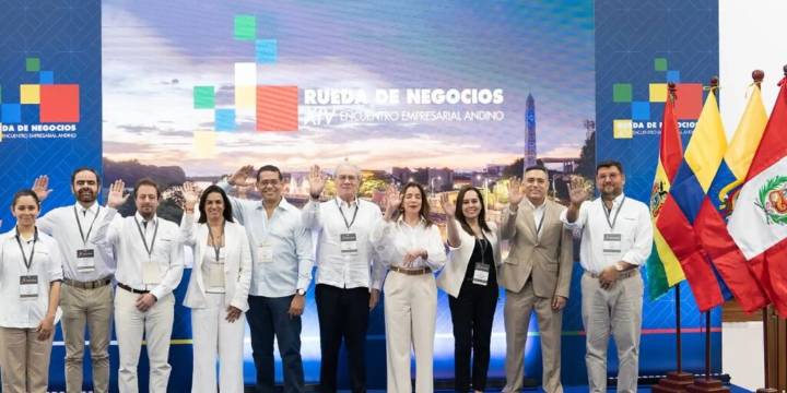 Mipyme andinas logran récord de intenciones de negocio en el Encuentro Empresarial Andino 2025