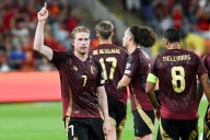 6-0. De Bruyne, histórico; Bélgica, arrolladora