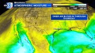 Houston Weather: Lower humidity expected next couple of days, but tropical moisture returns this weekend