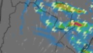 En siete provincias. Emiten alertas por tormentas y vientos para este lunes
