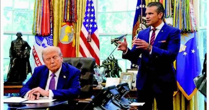 Rebranded 'Department of War,' courtesy of 'President of Peace'