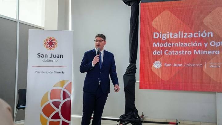 San Juan digitaliza su Catastro Minero para transparentar y modernizar la gestión