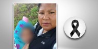 La última foto que compartió la señora Alicia Matías con su nieta, antes de la explosión en Iztapalapa