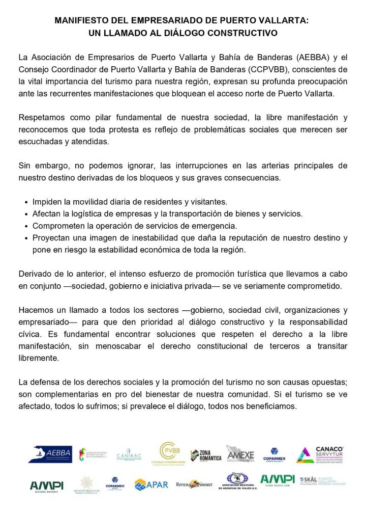 Manifiesto del empresariado