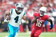 Deadspin | Panthers' Tetairoa McMillan, Chuba Hubbard active vs. Patriots