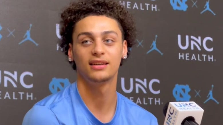 VIDEO: UNC basketball's Kyan Evans discusses joining Tar Heels