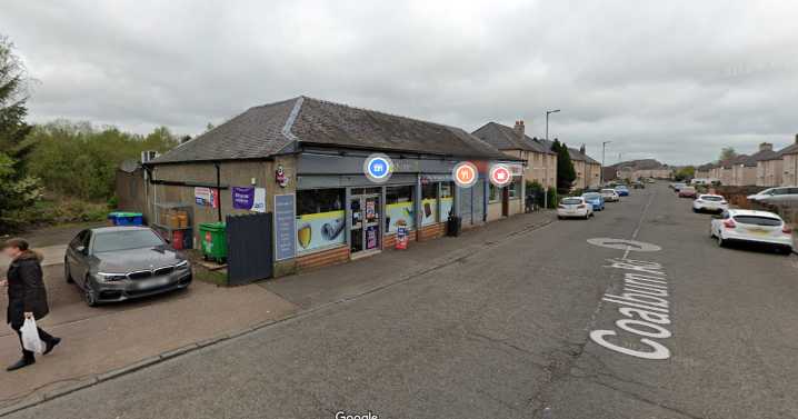 Scots shopkeeper attacked by 'man wielding blade who hid in bushes'