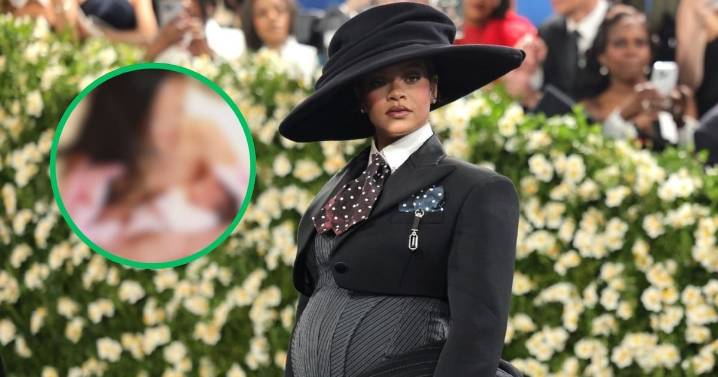 Rihanna publica las primeras imágenes de su tercer bebé con A$AP Rocky y revela su nombre