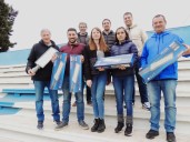 El Municipio entregó luminarias al Club Atlético Riestra