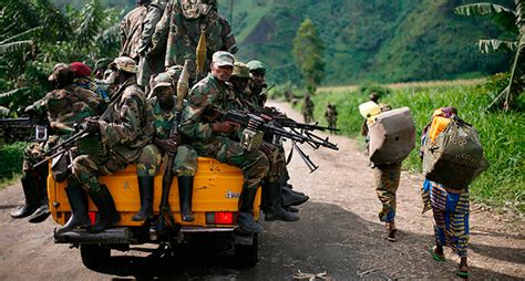 Fuerzas Armadas de RDC bombardearon posiciones de rebeldes