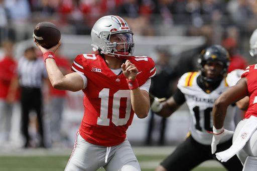 Julian Sayin passes first 2 tests as the quarterback for top