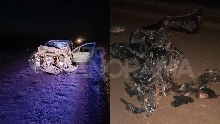 Terrible tragedia en Santiago del Estero: un motociclista murió tras un violento choque en la Ruta 21