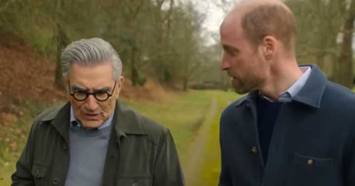Prince William makes a cameo in Eugene Levy's The Reluctant Traveller