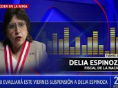 Delia Espinoza sobre posible suspensión: “Quieren sacarme de una manera irregular”