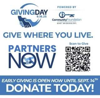 Early Giving Opens Ahead of East Mississippi Giving Day on Sept. 16