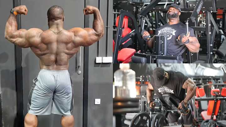 Samson Dauda Builds a Monstrous Back With 'Hardcore' Superset Workout 3 Weeks from 2025 Mr. Olympia Title Defense