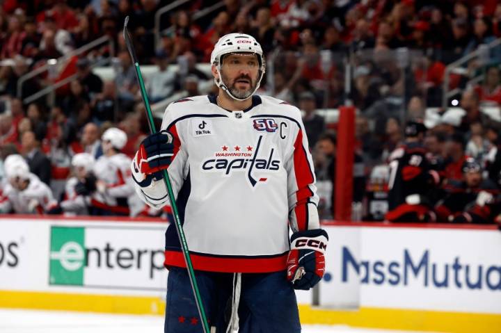 Alex Ovechkin just turned 40. The Washington star's future past this season remains uncertain