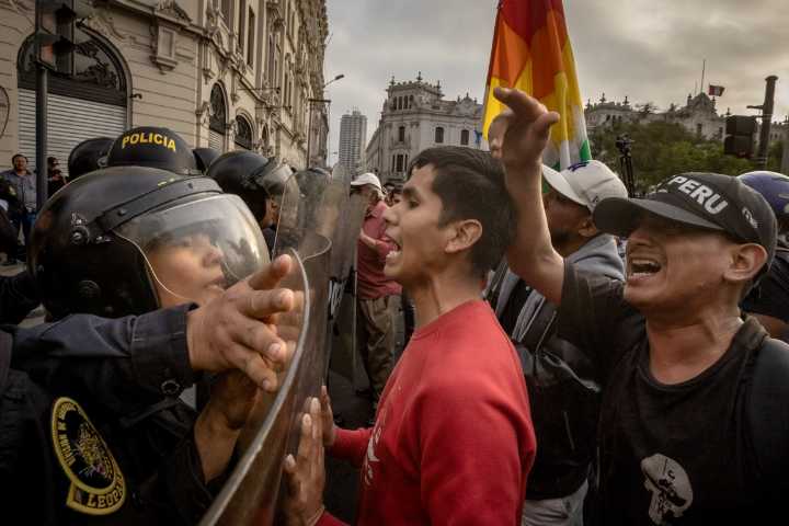 Seis detenidos y un periodista agredido en protestas de la ‘Generación Z’ en el Rímac