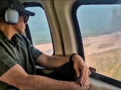 CM Omar Conducts Aerial Survey of Flood-Hit Villages in Kathua