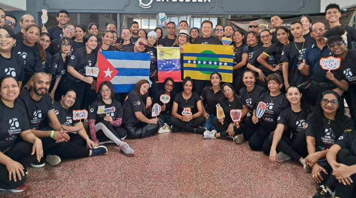 Realizaron mega rueda de baile de Salsa Casino