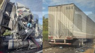 Circulación cerrada en sentido a Tepic por choque de tráiler contra torton