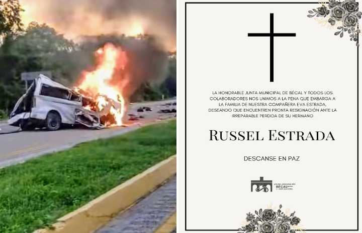 Identifican a chofer que perdió la vida en mortal choque en la Mérida-Campeche; buscan a familiares de víctimas