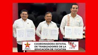 CETEY acusa al SNTE de adjudicarse logros del magisterio en Yucatán