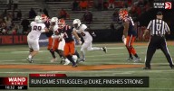 Illinois hoping run game improves as they prepare for Western Michigan