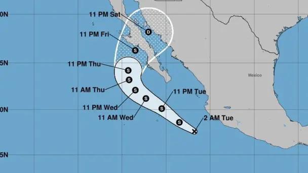 Tormenta tropical Lorena: lluvias y oleaje en el Pacífico