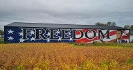Mural on Warren County barn honors Charlie Kirk, slain founder of nonprofit Turning Point USA
