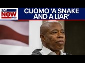 Adams says he's not leaving NYC mayoral race, slams Cuomo