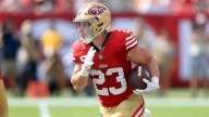 49ers' Christian McCaffrey doesn't practice, listed as questionable